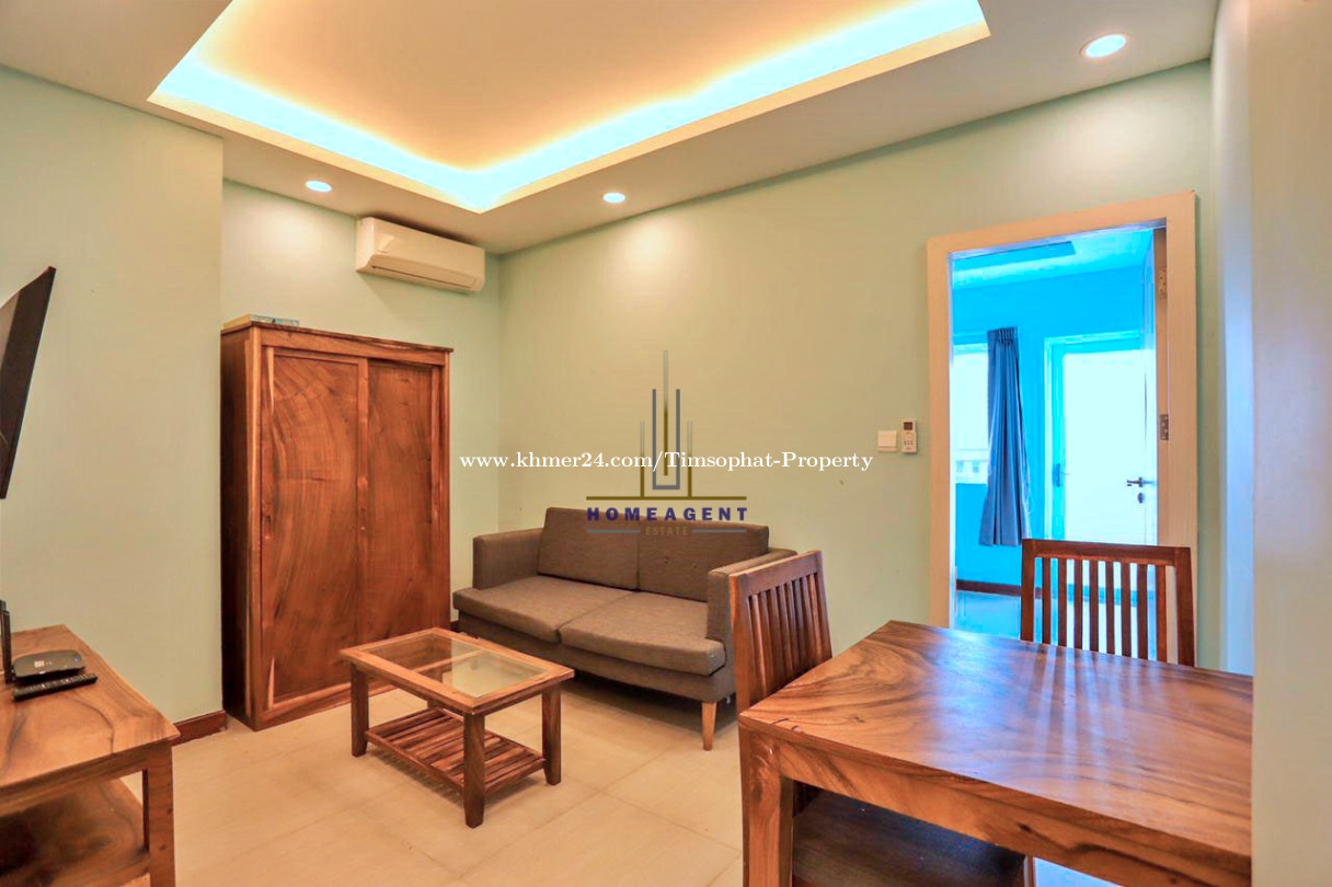 BKK2 Area Toul Sleng Museum Western Style 1BD Rent With Elevator In