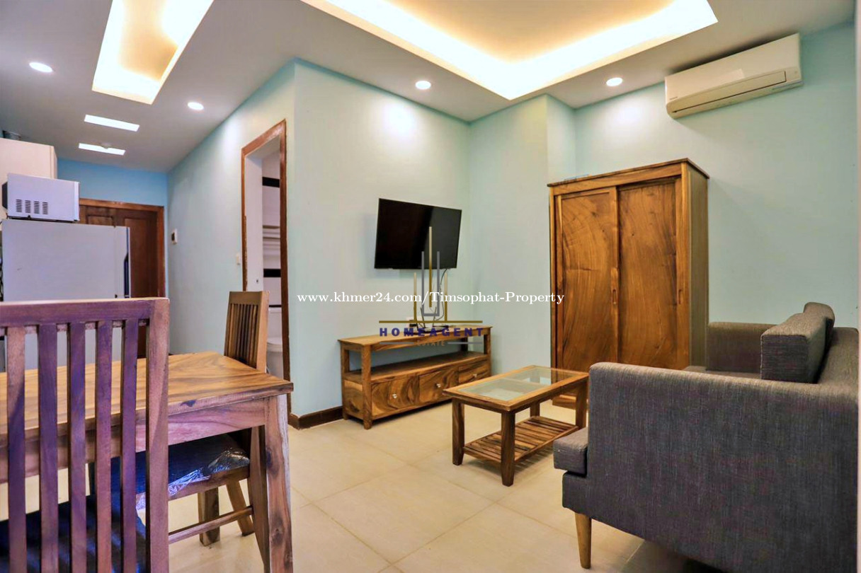 BKK2 Area Toul Sleng Museum Western Style 1BD Rent With Elevator In