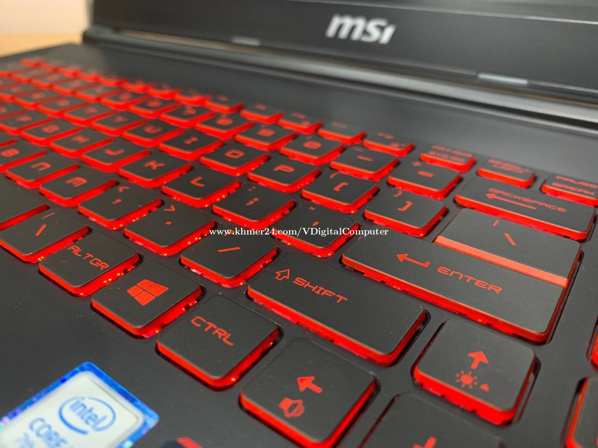 MSI GL62VR 7RFX Core I7 GTX 1060 6G Specs As Below In Phnom Penh