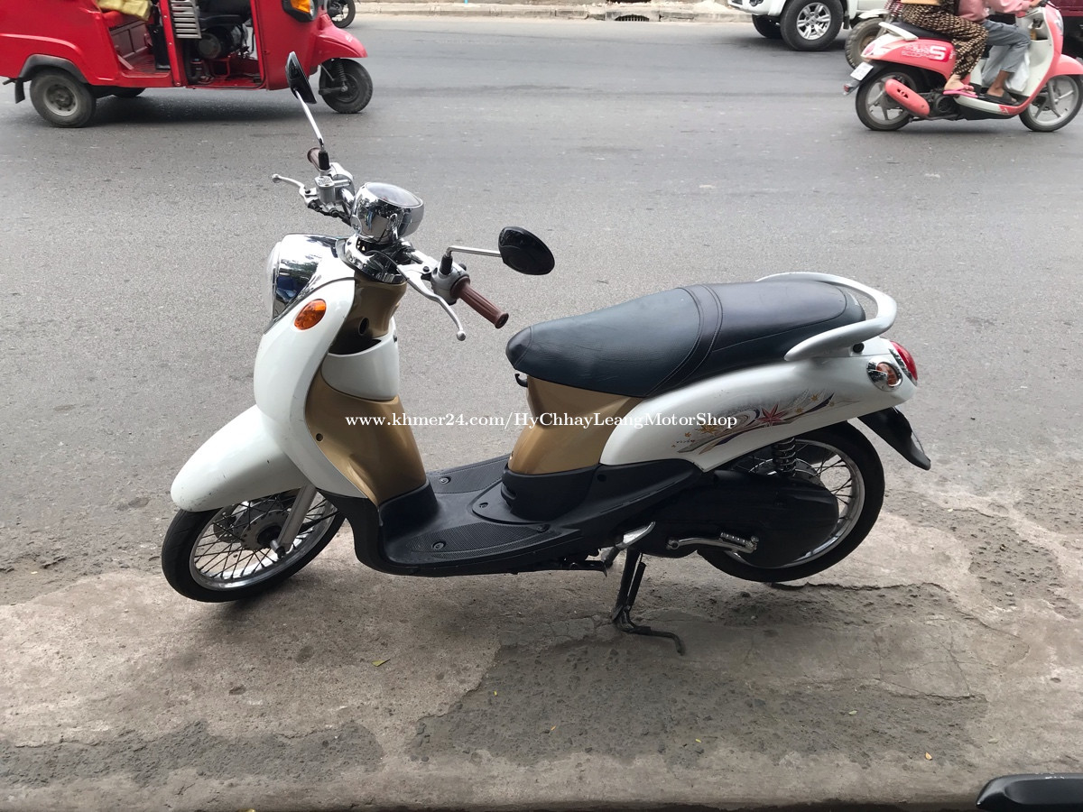 Yamaha fino year 2010 មនពនធកតគរ Price 370 in Phnom Penh Cambodia