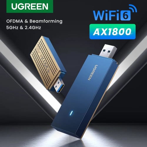 UGREEN 90340 AX1800 Dual Band Adapter Wi Fi 6 Price 28 00 In Tuek L