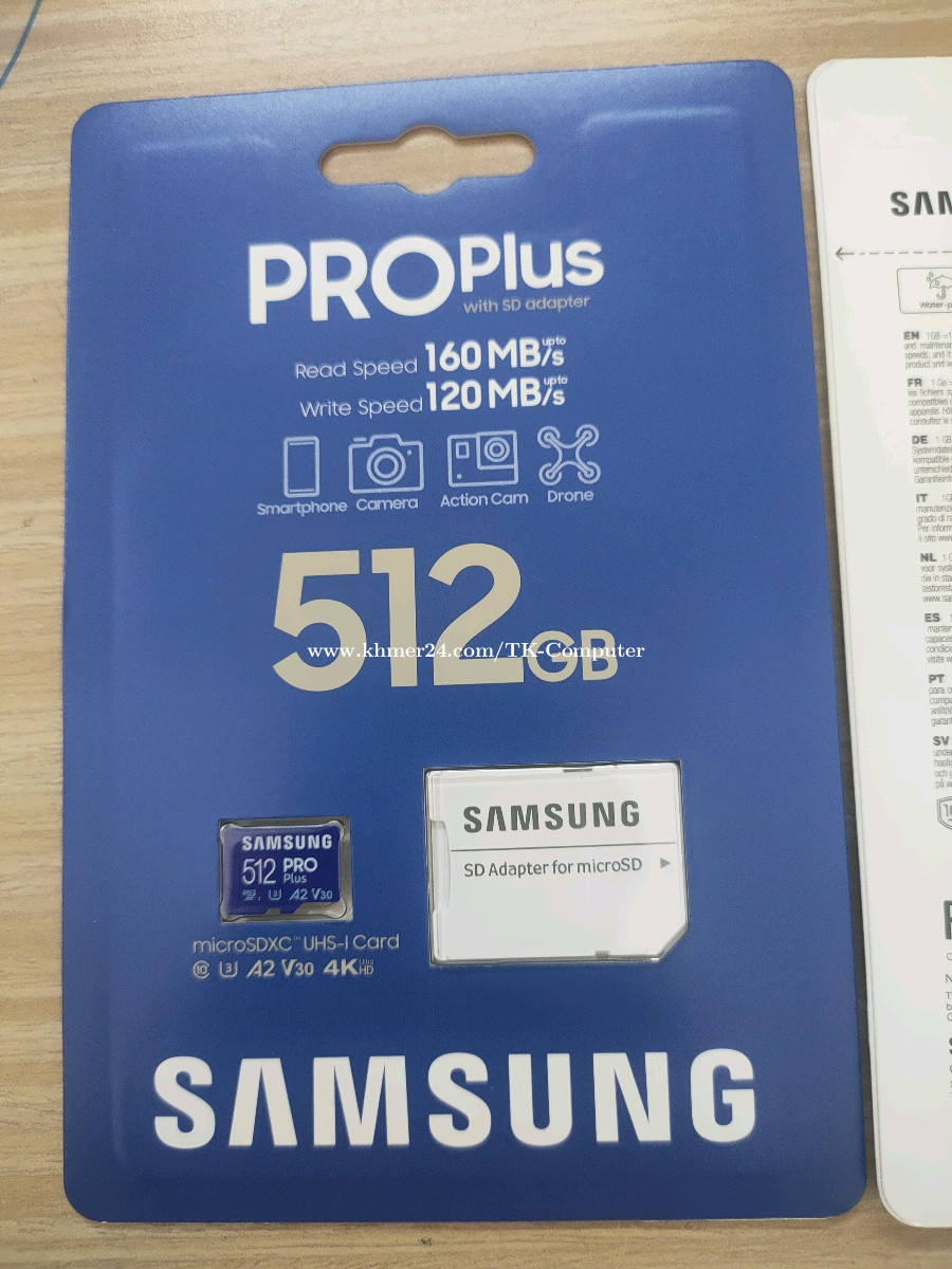 SAMSUNG PRO PLUS Micro SD Card Price 69 00 In Tuek L Ak Bei Cambodia