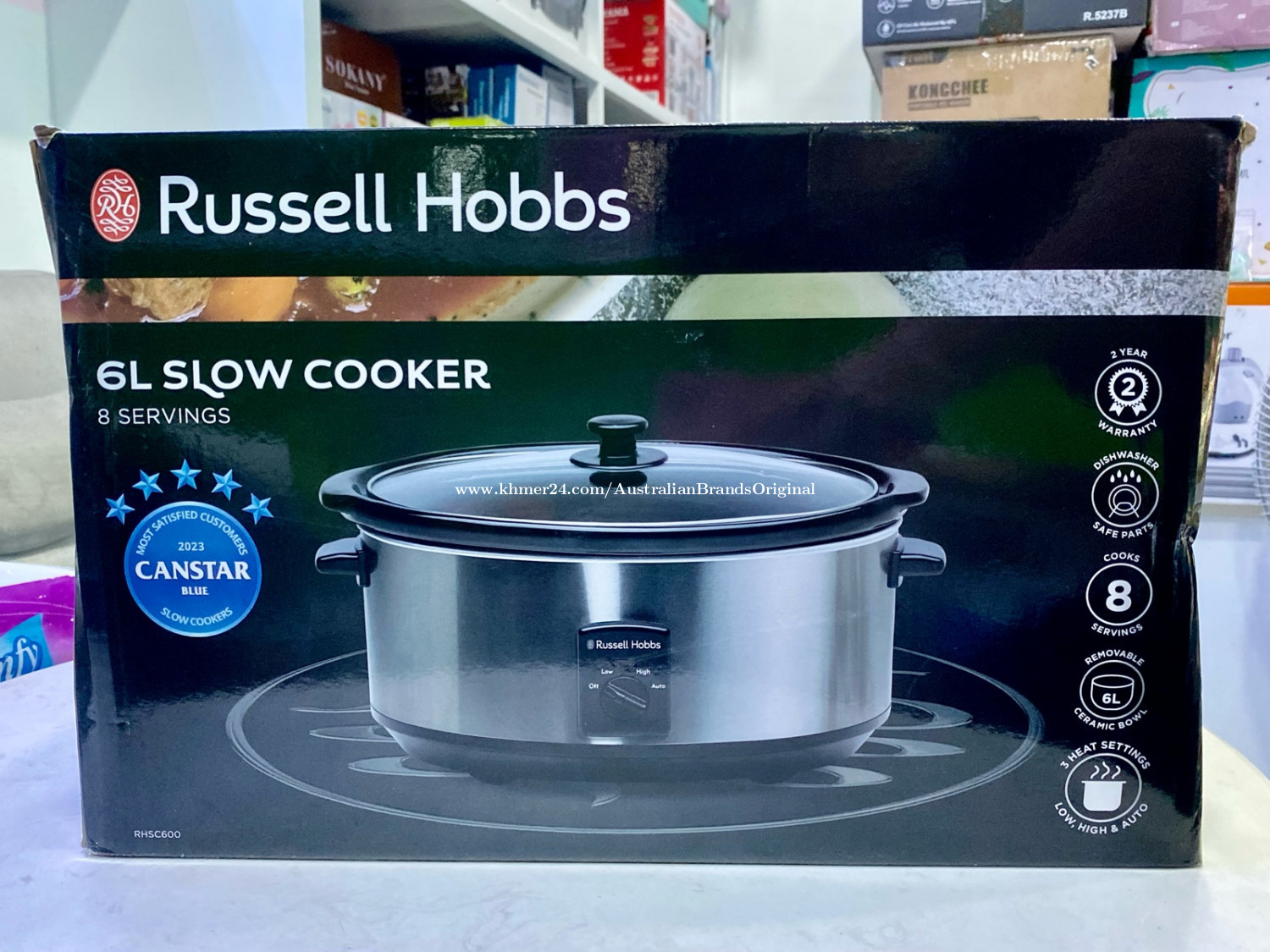 Russell Hobbs Slow Cooker 6L Price 79 00 In Phsar Depou Bei Tuol Kouk