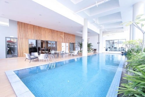 Brand New Apartment 2 Bedrooms with Swimming Pools and Gym for rent at BKK3
