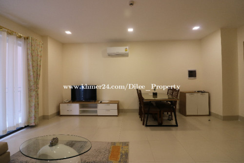 Modern 1-Bedroom Apartment/Swimming Pool For Rent In Daun Pennh area