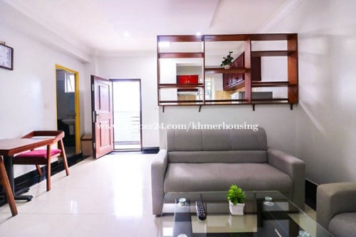 BKK3 area | Service Apt 1 beds for rent near Toul Sleng Genocide Museum