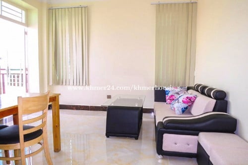 Toul Kork area | Beautiful apt 1 bedrooms for rent near ACE Santhor Muk
