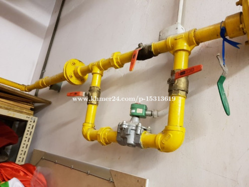 Commercial LPG gas Line and Pipes installation