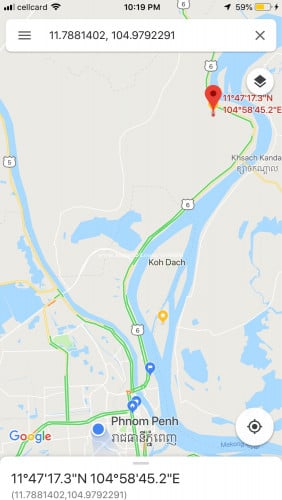 Land in Prek Dambang 1938m2