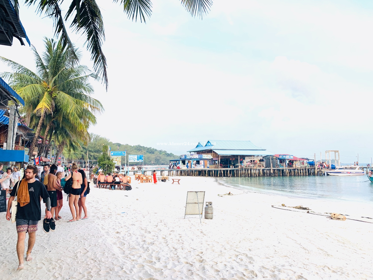 ដីមាត់ឆ្នេរកោះរ៉ុង Land on Seaside for SALES at Koh Rong តំលៃ 700.00