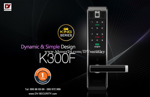 Locpro K300F, Smart Lock, Fingerprint, Password Lock, Card Lock, Key Lock, Door Lock, Security Lock