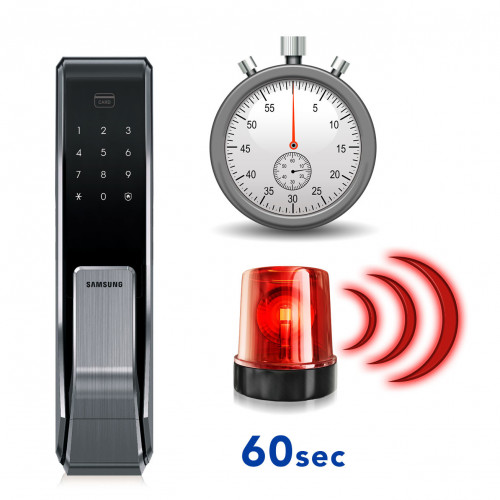 Samsung SHS-P717, Smart Lock, Password Lock, Card Lock, Key Lock, Door Lock, Security Lock, Digital