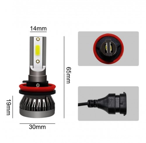 មួយគូ 40W LED head light for any car 9005/9006