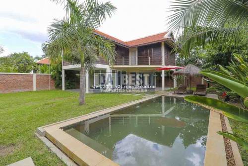 DABEST PROPERTIES CAMBODIA: 3 Bedroom Villa with swimming pool for Rent in Siem Reap-Svay Dangkum