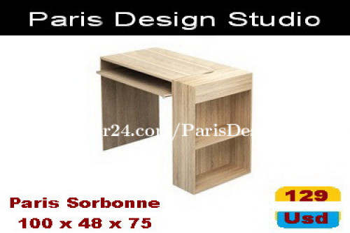 Paris Design Studio Desk.Delivery- ការដឹកជញ្ជូនគ្រប់ទីកន្លែងនៅក្នុងប្រទេសកម្ពុជា។