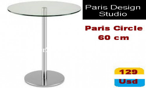 Paris Design Studio Glass Table.Delivery- ការដឹកជញ្ជូនគ្រប់ទីកន្លែងនៅក្នុងប្រទេសកម្ពុជា។