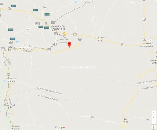 Poipet land on NR 59 at km#10 ដីផ្លូវជាតិ៥៩ នៅប៉ោយប៉ែត្រគីឡូម៉ែត្រលេខ១០​ពីផ្លូវជាតិលេខ៥