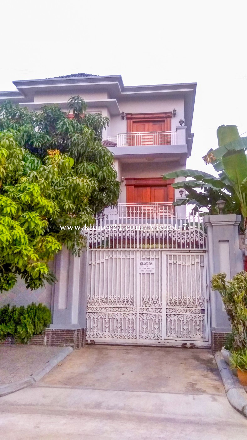House for Sale or Rent in Phsar Depou Bei, Tuol Kouk, Phnom Penh