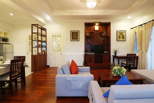 Classic Designed Serviced Apartment 2 bedrooms for rent at Toul Kork