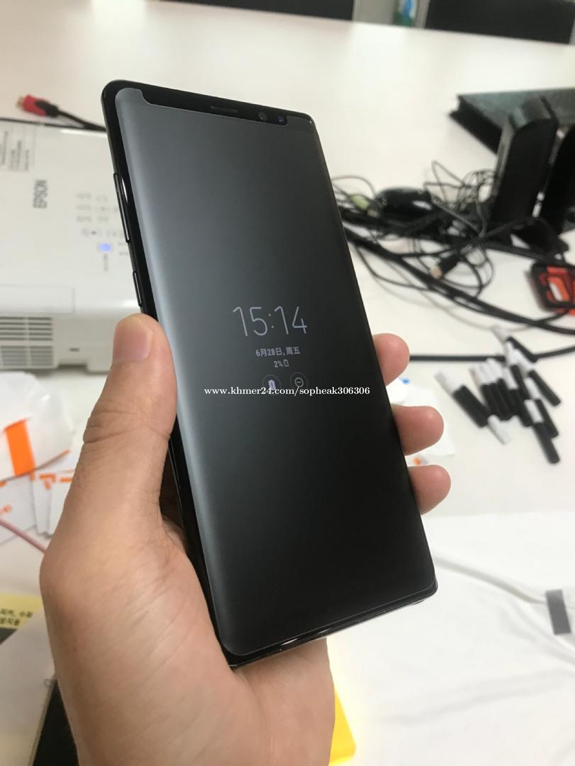 Matt UV glass screen protector Note 9,Note 8,P30 pro in Phnom Penh