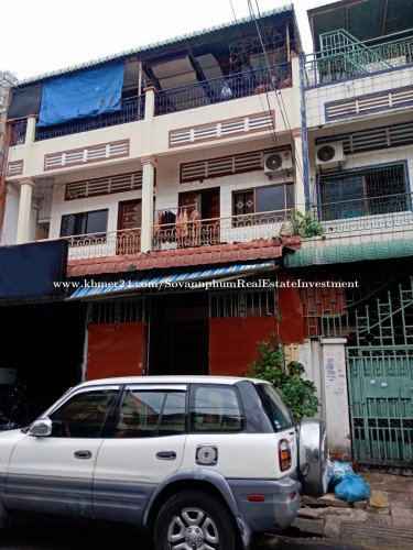 Flat house for sale Near Phsar Depho