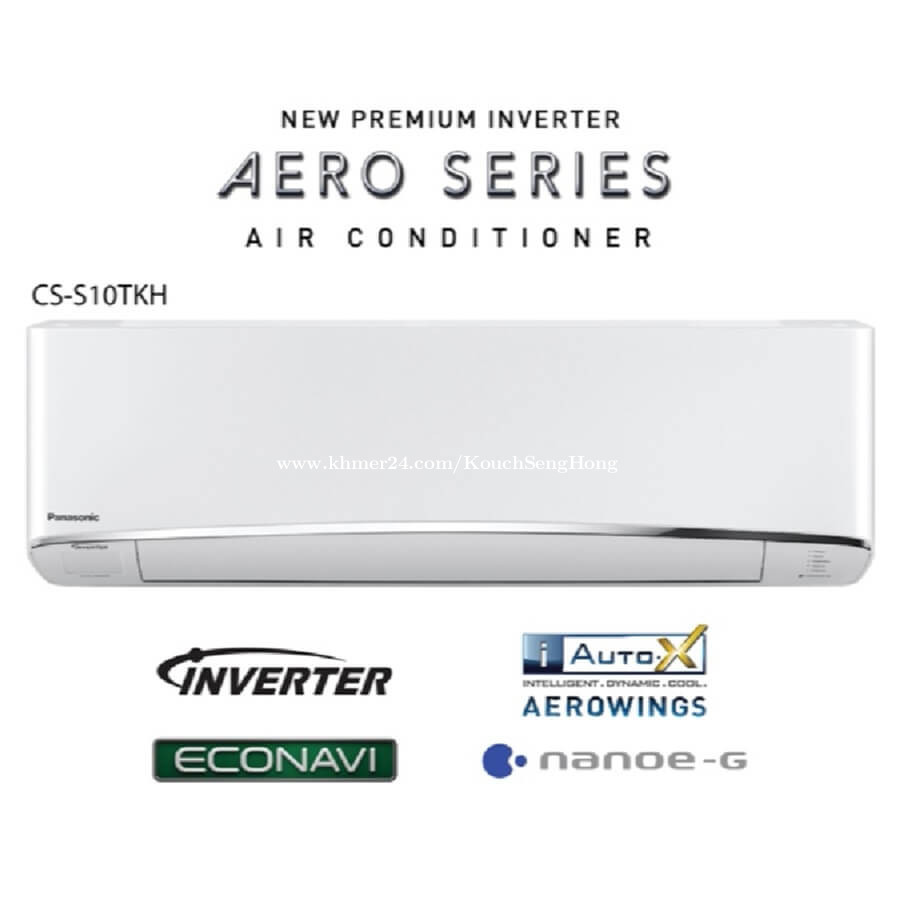 New Panasonic Air Conditioner 1hp Inverter Econavi S10tkh 385 In Phnom Penh Cambodia On Khmer24 Com