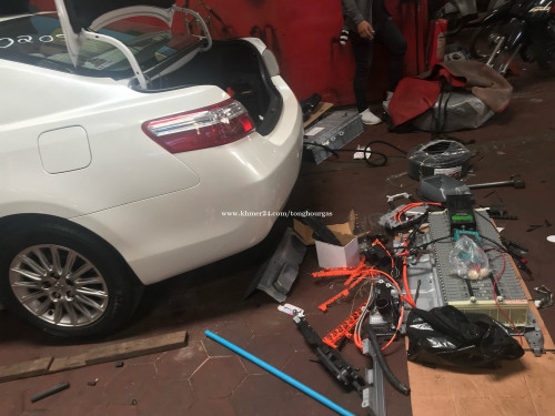 Hybrid car repair