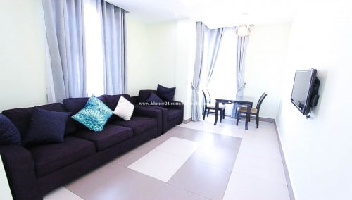 Comfortable fully furnished 2 bedrooms for near Wat Phnom | Riverside