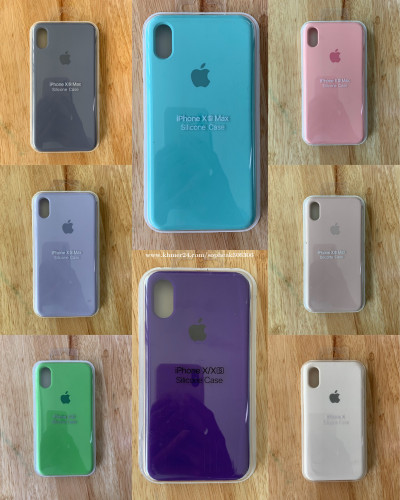 iPhone XS Max silicon vase many colors