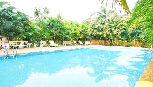 Toul Kork | Service Apat 2 beds with gym and pools for rent near Tk avenue