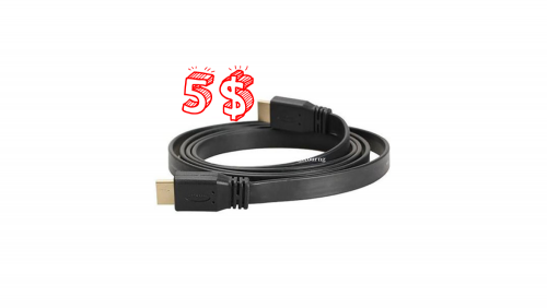 HDMI Cable ខ្សែសំប៉ែត (1.5m)
