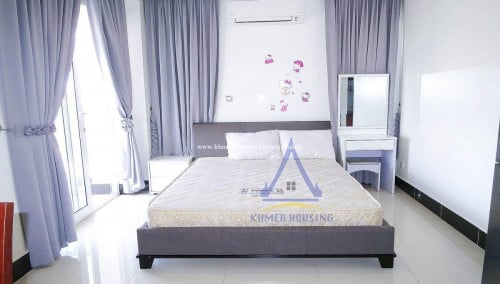 Toul Kork area | budget Apartment Studio with gym for rent at Tuek Laórk