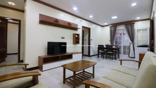 Service Apartment 2 Bedrooms with gym for rent at Toul Kork area