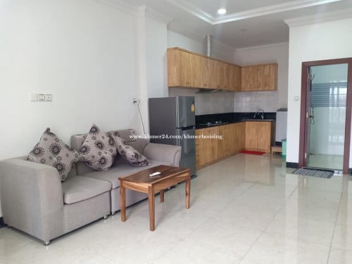 Service Apartment 1 bedroom with lift for rent near Phnom Penh Tower | The Olympia mall