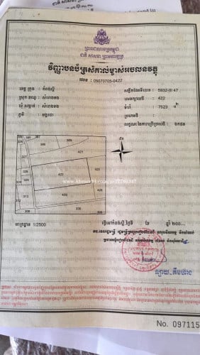 ដីលក់បន្ទាន់ ម្ចាស់ផ្ទាល់