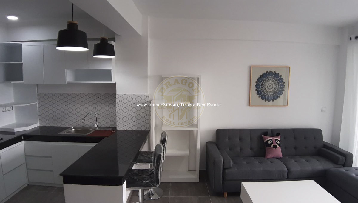 Europe Style Apartment for Rent. 600 USD Per Month in Sangkat Pir
