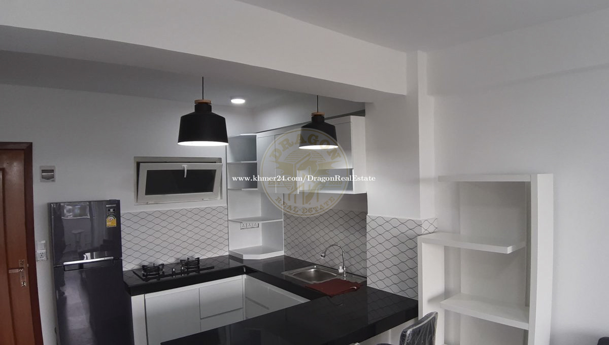 Europe Style Apartment for Rent. 600 USD Per Month in Sangkat Pir