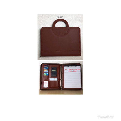សៀវភៅ Multifunction notebook with handle and zipper A4 មានដៃកាន់ ងាយស្រួលដាក់តាមខ្លួន
