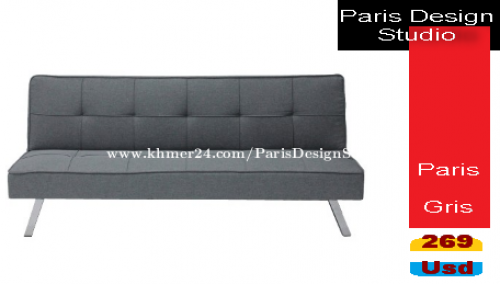 Paris Design Studio Sofabed.Delivery- ការដឹកជញ្ជូនគ្រប់ទីកន្លែងនៅក្នុងប្រទេសកម្ពុជា។