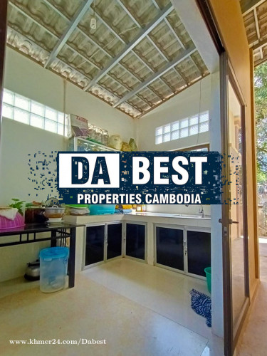 ផ្ទះលក់ក្នុងក្រុងសៀមរាប-ស្លរក្រាម/House for Sale in Siem Reap-Slar Kram