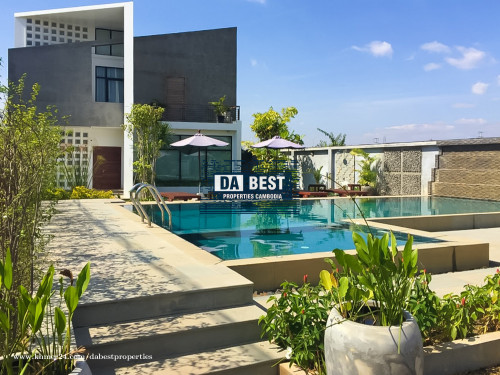 2 Bedroom Villa with Swimming Pool for Rent in Siem Reap-Sala Kmareuk