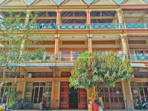 ផ្ទះល្វែង (Flat E0,E1) នៅក្នុងបុរីពិភពថ្មី ផ្សារដីហ៊ុយ ខណ្ឌសែនសុខ ត្រូវការលក់បន្ទាន់ខ្លាំង