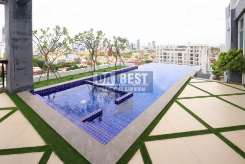 DABEST PROPERTIES: 1 Bedroom Apartment for Rent with Swimming pool in Phnom Penh