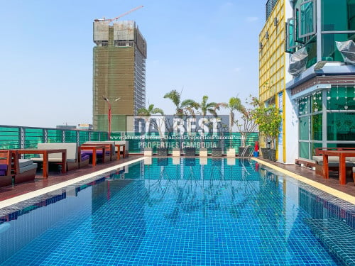 DABEST PROPERTIES:  Apartment for Rent with swimming pool  in Phnom Penh-BKK3