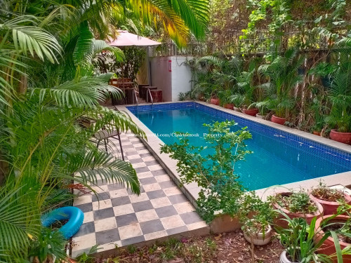 Toul Kork Area / Very Nice Apartment 1 bedroom with Pool Garden for Rent close to TK Avenue