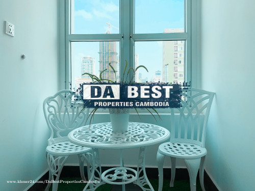 DABEST PROPERTIES: Studio for Rent with Gym,Swimming pool in Phnom Penh