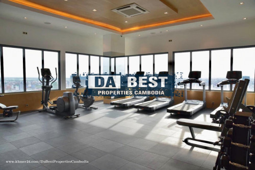 DABEST PROPERTIES: 1 Bedroom Apartment for Rent with Gym,Swimming pool in Phnom Penh