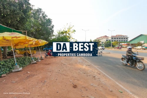 DABEST PROPERTIES: ដីលក់បន្ទាន់ ក្នុងក្រុងសៀមរាប- ផ្លូវជាតិលេខ