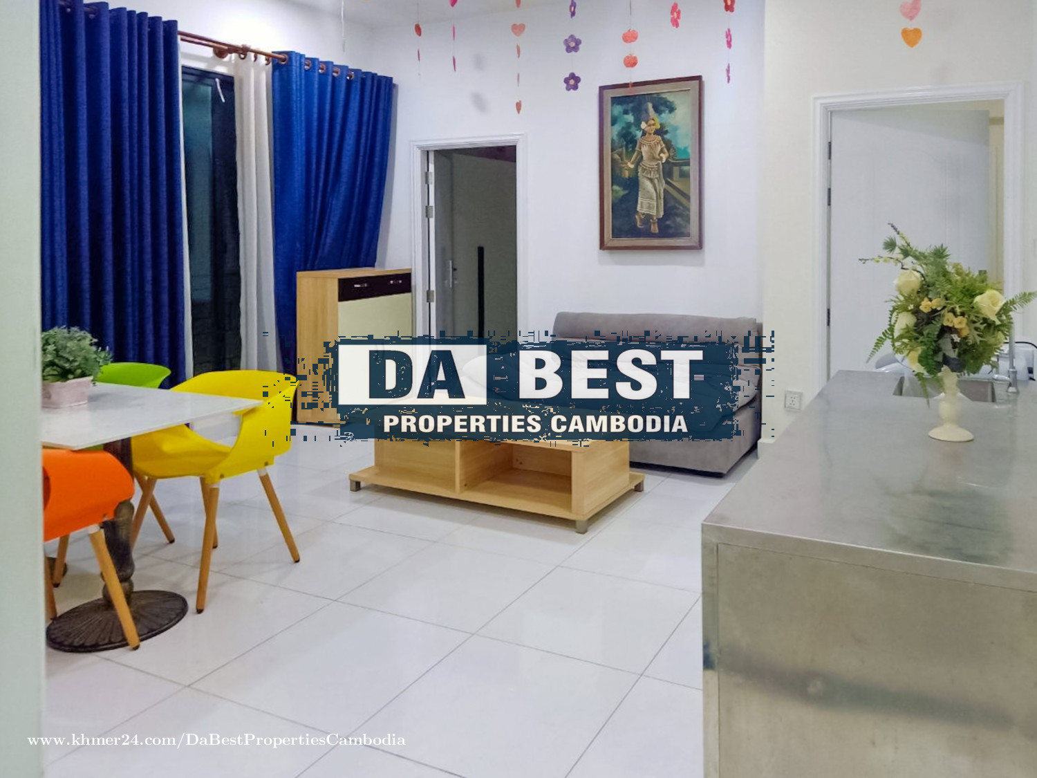 DABEST PROPERTIES: 3 Bedroom Apartment for Rent in Phnom Penh-Toul Tum Poung 