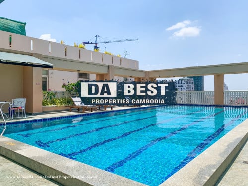 DABEST PROPERTIES: 1 Bedroom Apartment for Rent with Gym, Swimming pool in Phnom Penh